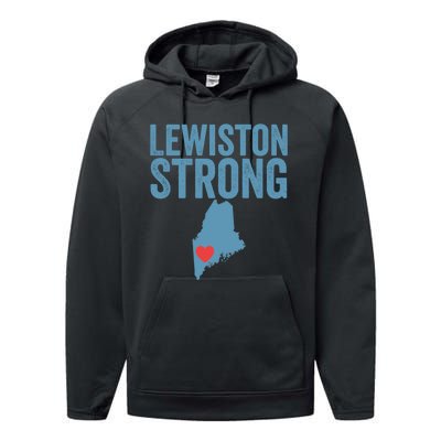 Lewiston Strong Performance Fleece Hoodie