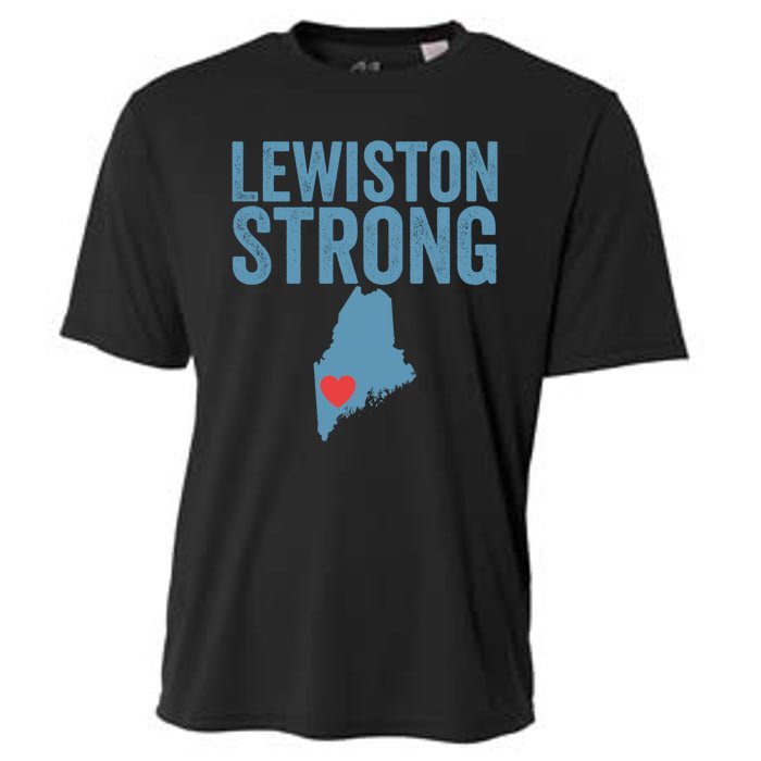 Lewiston Strong Cooling Performance Crew T-Shirt