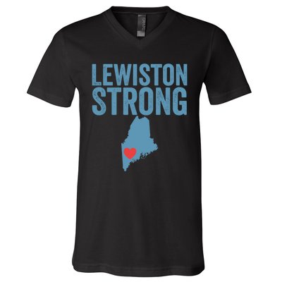 Lewiston Strong V-Neck T-Shirt