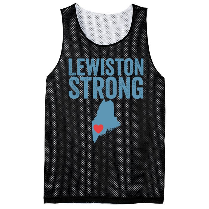 Lewiston Strong Mesh Reversible Basketball Jersey Tank