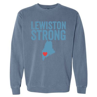 Lewiston Strong Garment-Dyed Sweatshirt