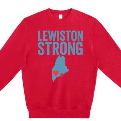 Lewiston Strong Premium Crewneck Sweatshirt