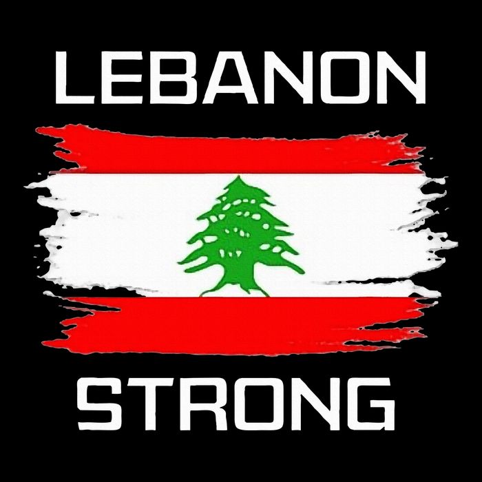 Lebanon Strong Lebanese Flag Souvenir Beirut Cedar Tree City Backpack