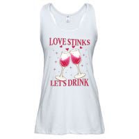 Love Stinks Lets Drink Anti Valentine Ladies Essential Flowy Tank