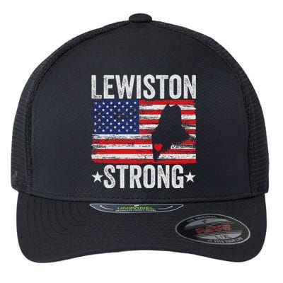 Lewiston Strong Lewiston  Flexfit Unipanel Trucker Cap