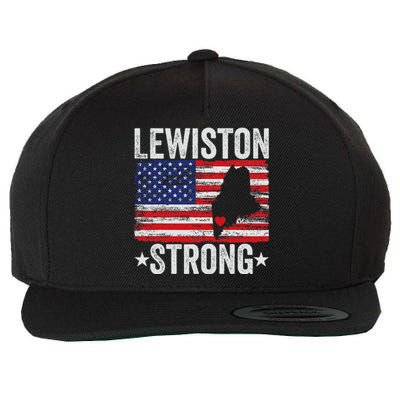 Lewiston Strong Lewiston  Wool Snapback Cap