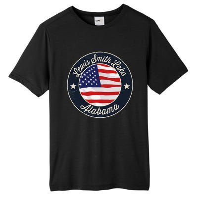 Lewis Smith Lake Patriotic Alabama Souvenir Tall Fusion ChromaSoft Performance T-Shirt