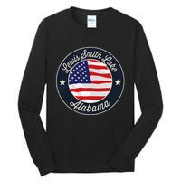 Lewis Smith Lake Patriotic Alabama Souvenir Tall Long Sleeve T-Shirt