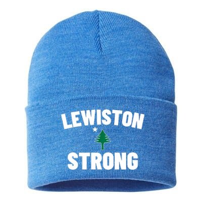 Lewiston Strong Sustainable Knit Beanie