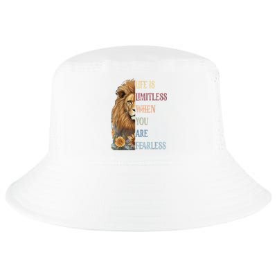 Leo Season Lion Motivational Inspirational Cool Comfort Performance Bucket Hat