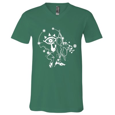 Link Sheikah V-Neck T-Shirt