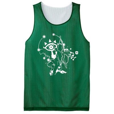 Link Sheikah Mesh Reversible Basketball Jersey Tank