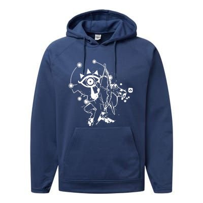 Link Sheikah Performance Fleece Hoodie