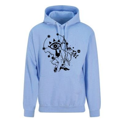 Link Sheikah Unisex Surf Hoodie