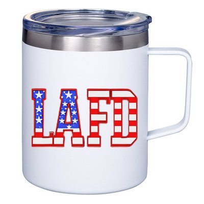 Lafd Strong 12oz Stainless Steel Coffee Mug