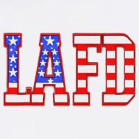 Lafd Strong Cropped Pullover Crew