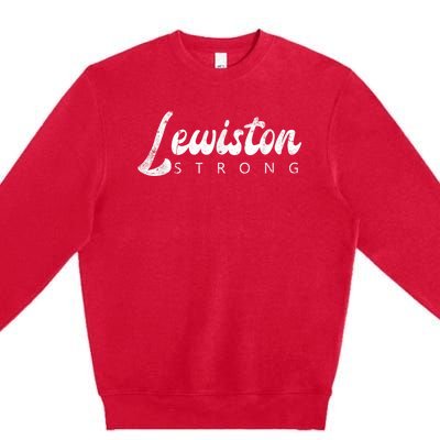 Lewiston Strong Premium Crewneck Sweatshirt