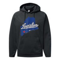 Lewiston Strong Performance Fleece Hoodie