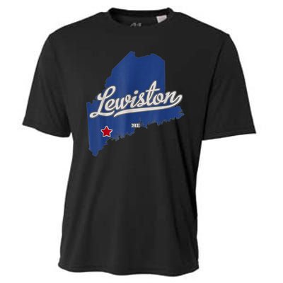 Lewiston Strong Cooling Performance Crew T-Shirt