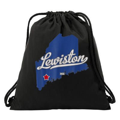 Lewiston Strong Drawstring Bag