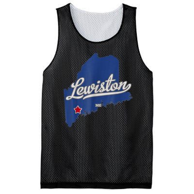 Lewiston Strong Mesh Reversible Basketball Jersey Tank