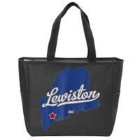 Lewiston Strong Zip Tote Bag