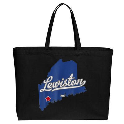 Lewiston Strong Cotton Canvas Jumbo Tote