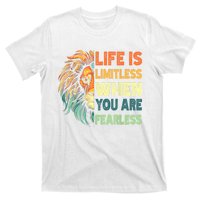 Leo Season Lion Motivational Inspirational T-Shirt