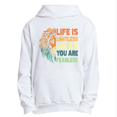 Leo Season Lion Motivational Inspirational Urban Pullover Hoodie