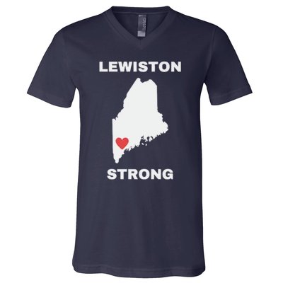 Lewiston Strong V-Neck T-Shirt