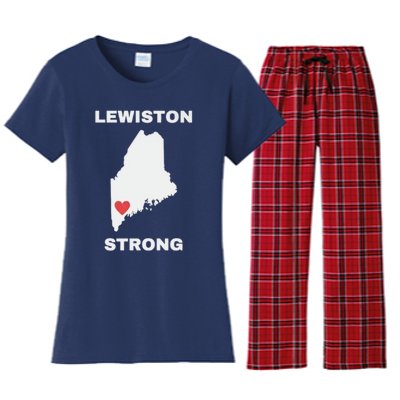 Lewiston Strong Women's Flannel Pajama Set