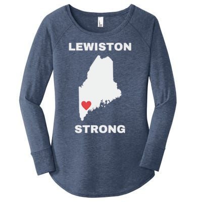 Lewiston Strong Women's Perfect Tri Tunic Long Sleeve Shirt