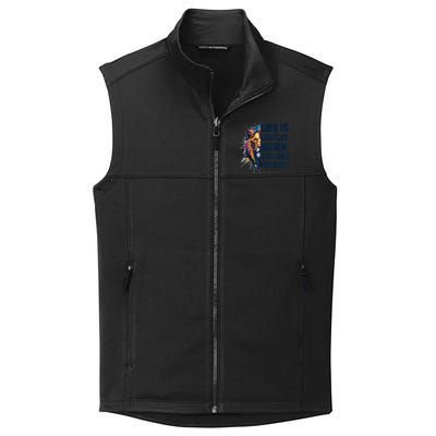 Leo Season Lion Motivational Inspirational Collective Smooth Fleece Vest