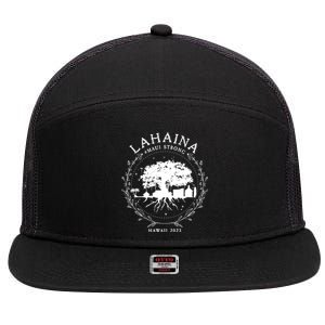 Lahaina Strong 7 Panel Mesh Trucker Snapback Hat