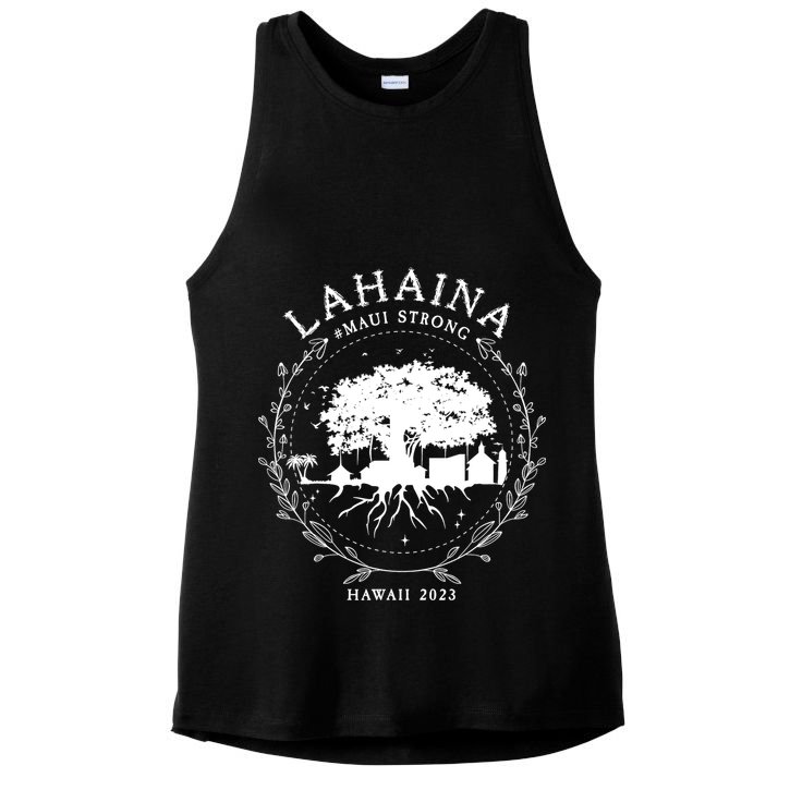 Lahaina Strong Ladies PosiCharge Tri-Blend Wicking Tank