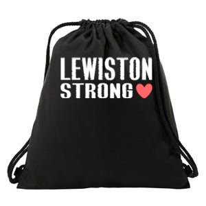 Lewiston Strong Drawstring Bag