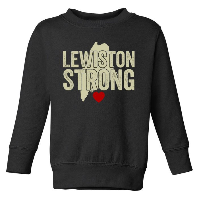 Lewiston Strong Toddler Sweatshirt