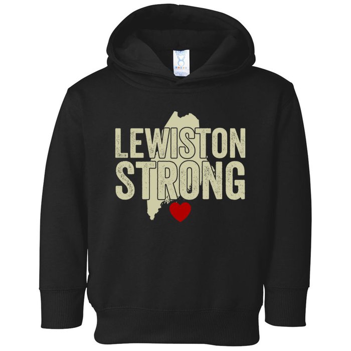 Lewiston Strong Toddler Hoodie