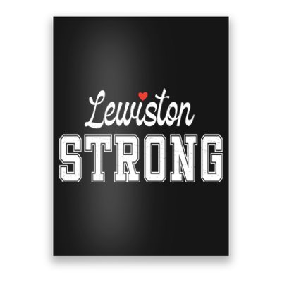 Lewiston Strong Poster