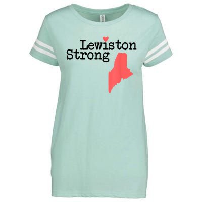 Lewiston Strong Enza Ladies Jersey Football T-Shirt