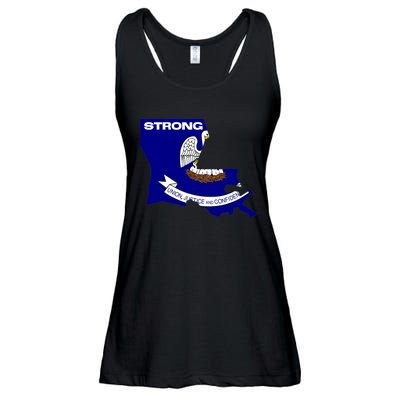 Louisiana Strong Ladies Essential Flowy Tank