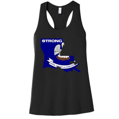 Louisiana Strong Women's Racerback Tank