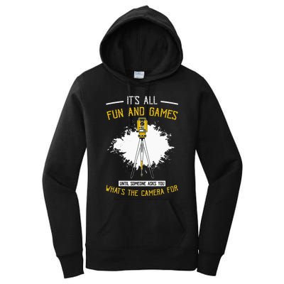 Land Surveying Land Surveyor Women's Pullover Hoodie