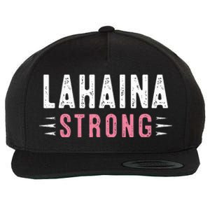 Lahaina Strong Wool Snapback Cap