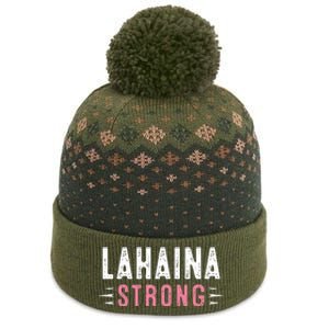 Lahaina Strong The Baniff Cuffed Pom Beanie