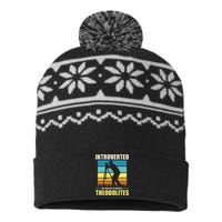 Land Surveying Land Surveyor USA-Made Snowflake Beanie