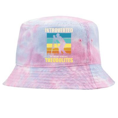 Land Surveying Land Surveyor Tie-Dyed Bucket Hat