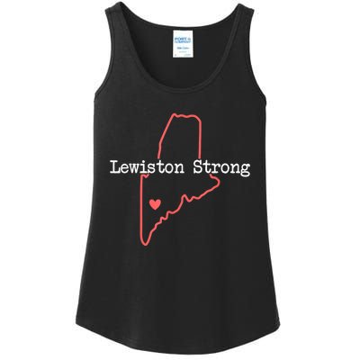 Lewiston Strong Ladies Essential Tank