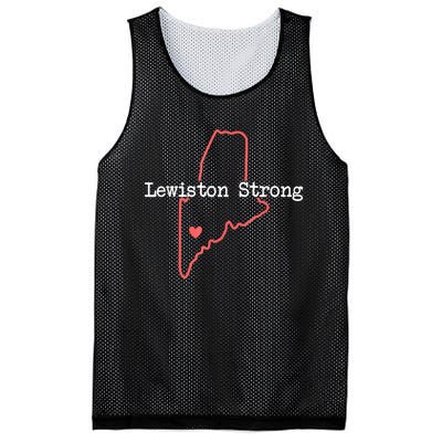 Lewiston Strong Mesh Reversible Basketball Jersey Tank