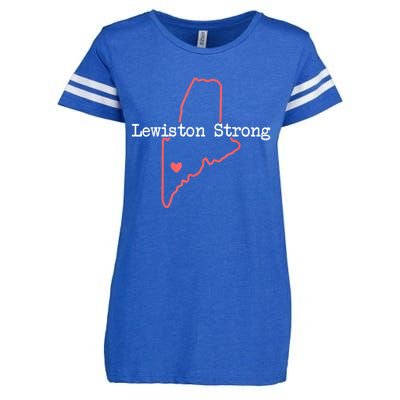 Lewiston Strong Enza Ladies Jersey Football T-Shirt